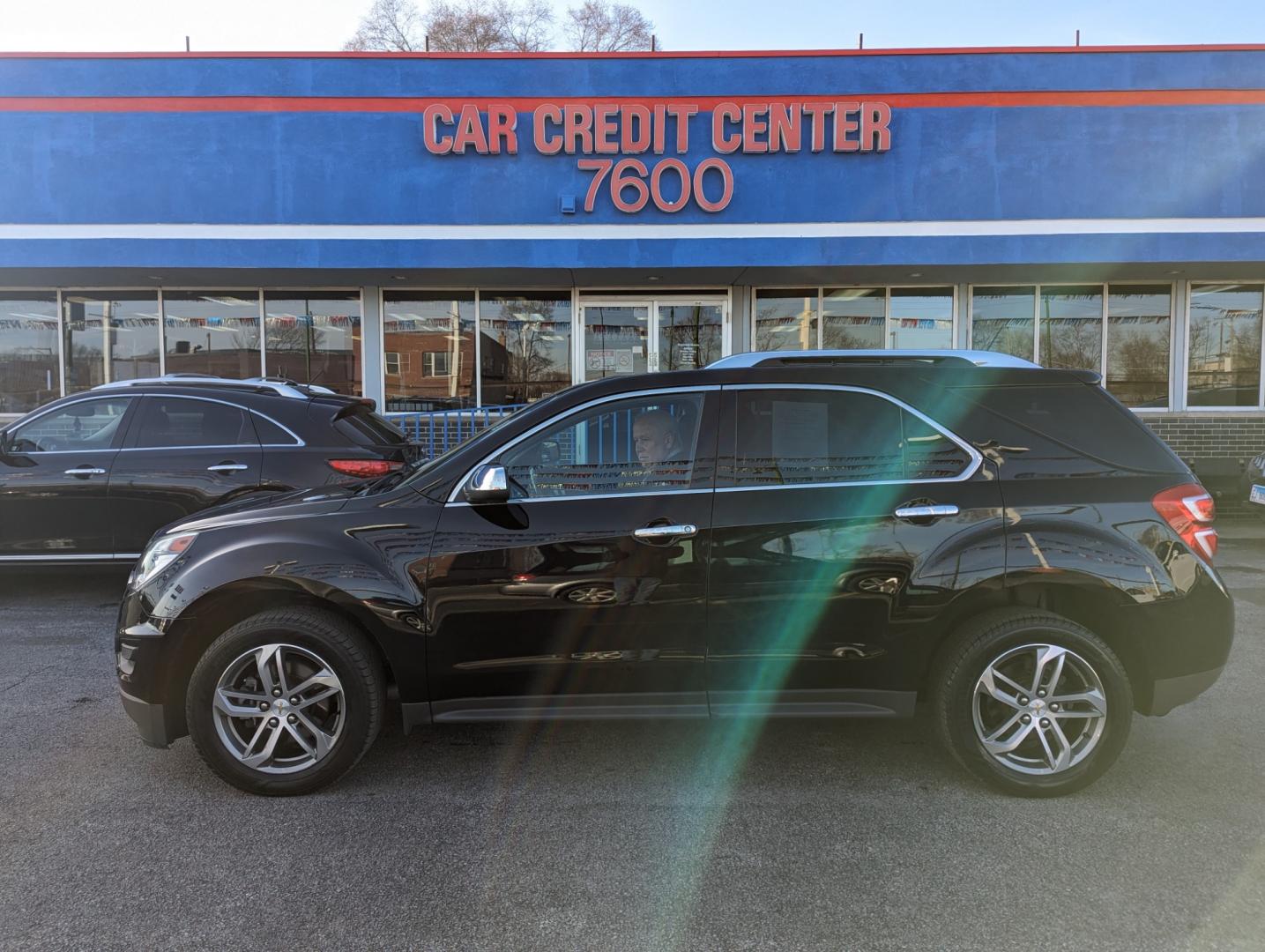 2016 BLACK Chevrolet Equinox LTZ 2WD (2GNALDEKXG6) with an 2.4L L4 DOHC 16V FFV engine, 6A transmission, located at 7600 S Western Ave., Chicago, IL, 60620, (773) 918-3980, 0.000000, 0.000000 - Photo#0